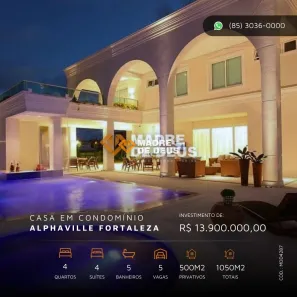 Casa com 4 Quartos à venda, 500m² no Porto das Dunas, Eusébio