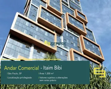 Imóvel Comercial para alugar, 1200m² no Itaim Bibi, São Paulo