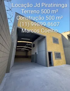 Galpão/Depósito/Armazém para alugar, 500m² no Piratininga, Osasco