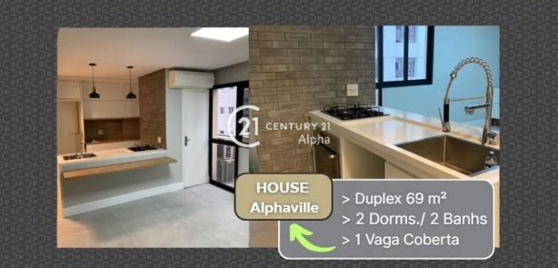 Apartamento com 2 Quartos à venda, 70m² no Alphaville Centro Industrial e Empresarial/Alphaville., Barueri