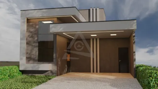 Casa de Condomínio com 3 Quartos à venda, 140m² no Vila Monte Alegre, Paulínia