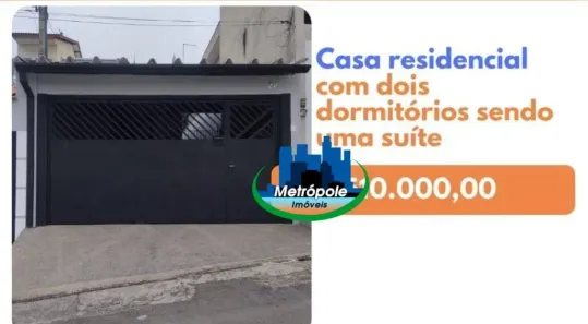 Casa com 2 Quartos à venda, 56m² no Jardim das Cerejeiras, Arujá