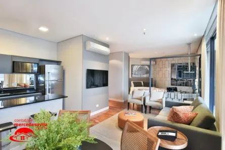 Apartamento com 1 Quarto para venda ou aluguel, 65m² no Vila Olímpia, São Paulo