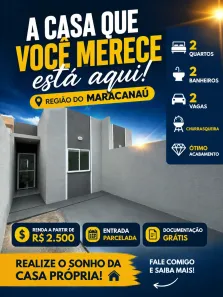 Casa com 2 Quartos à venda, 100m² no Piratininga, Maracanaú