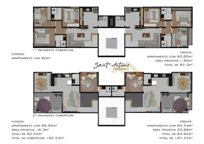 Cobertura com 3 Quartos à venda, 144m² no Santo Antônio, Divinópolis