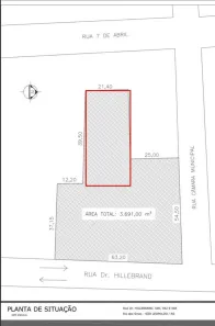 Lote/Terreno para alugar, 850m² no Rio dos Sinos, São Leopoldo