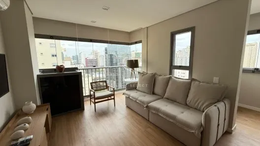 Apartamento com 2 Quartos para alugar, 61m² no Indianópolis, São Paulo