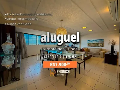 Apartamento com 3 Quartos para alugar, 175m² no Candelária, Natal