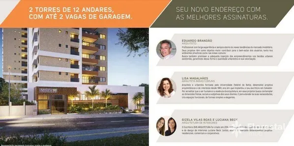 Apartamento com 2 Quartos à venda, 71m² no Itaigara, Salvador