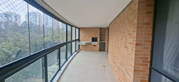 Apartamento com 4 Quartos para alugar, 192m² no Jardim Morumbi, São Paulo