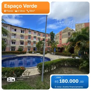 Apartamento com 2 Quartos para venda ou aluguel, 55m² no Flores, Manaus