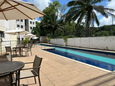 Apartamento com 2 Quartos para alugar, 46m² no Caji, Lauro de Freitas