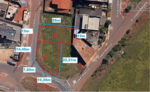 Lote/Terreno à venda, 600m² no Residencial Antônio Barbosa, Goiânia