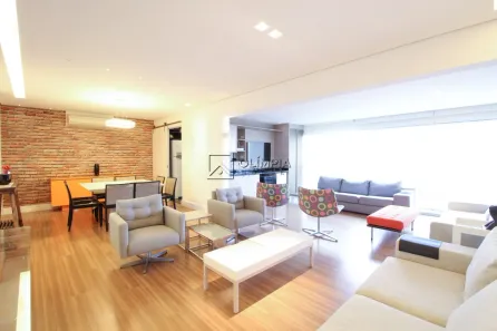 Apartamento com 2 Quartos para alugar, 170m² no Cidade Monções, São Paulo