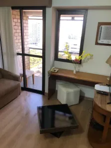 Flat com 1 Quarto para alugar, 36m² no Moema, São Paulo