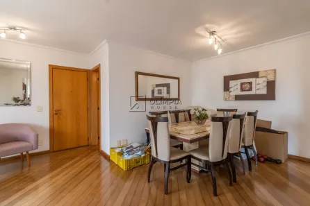 Apartamento com 3 Quartos para alugar, 120m² no Brooklin Paulista, São Paulo
