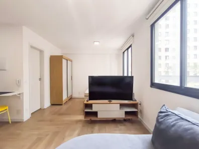 Apartamento com 1 Quarto para alugar, 24m² no Butantã, São Paulo