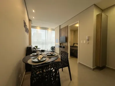 Apartamento com 1 Quarto para alugar, 28m² no Carandiru, São Paulo
