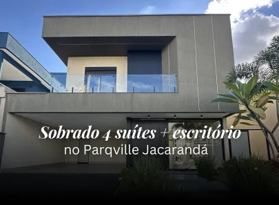 Casa de Condomínio com 5 Quartos à venda, 274m² no Residencial Parqville Jacarandá, Aparecida de Goiânia