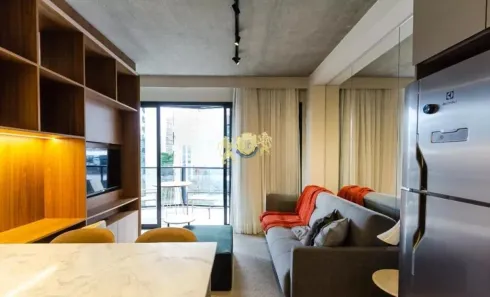 Flat com 1 Quarto para alugar, 42m² no Vila Olímpia, São Paulo
