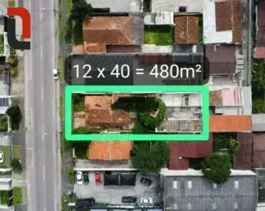 Lote/Terreno à venda, 480m² no Hauer, Curitiba