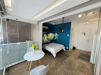 Flat com 1 Quarto para alugar, 24m² no Perdizes, São Paulo