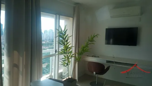 Apartamento com 1 Quarto para alugar, 32m² no Brooklin Paulista, São Paulo