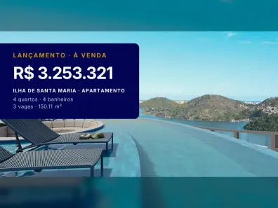 Apartamento com 4 Quartos à venda, 150m² no Ilha de Santa Maria, Vitória