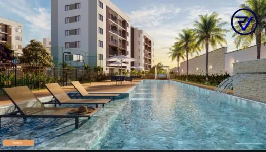 Apartamento com 2 Quartos à venda, 48m² no Cumbuco, Caucaia