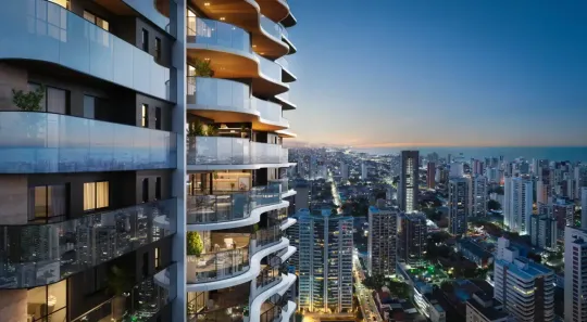 Apartamento com 4 Quartos à venda, 163m² no Meireles, Fortaleza