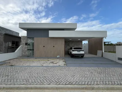 Casa de Condomínio com 3 Quartos à venda, 130m² no Zona de Expansão (Olhos D'Agua), Barra dos Coqueiros