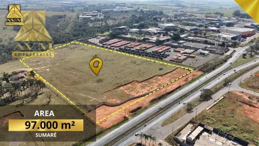 Lote/Terreno à venda, 97000m² no Chácara Monte Alegre, Sumaré