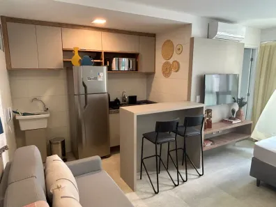 Apartamento com 1 Quarto para alugar, 24m² no Boa Viagem, Recife