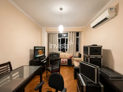 Apartamento com 2 Quartos para alugar, 80m² no Boqueirão, Santos