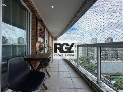 Apartamento com 2 Quartos à venda, 97m² no Gonzaga, Santos