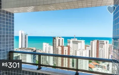 Apartamento com 1 Quarto para alugar, 34m² no Boa Viagem, Recife