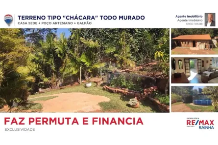 Lote/Terreno com 1 Quarto à venda, 811m² no , Paraíba do Sul