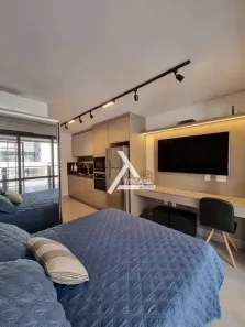 Apartamento com 1 Quarto para alugar, 24m² no Campo Belo, São Paulo