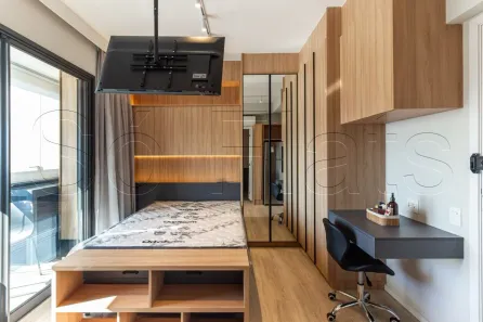 Apartamento com 1 Quarto para alugar, 25m² no Pinheiros, São Paulo