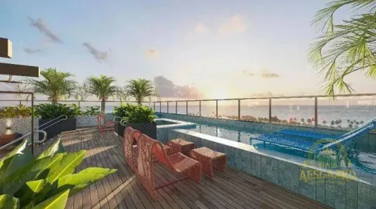 Apartamento com 1 Quarto à venda, 37m² no Ponta de Campina, Cabedelo