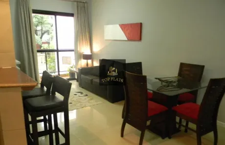 Flat com 1 Quarto para alugar, 40m² no Vila Nova Conceição, São Paulo