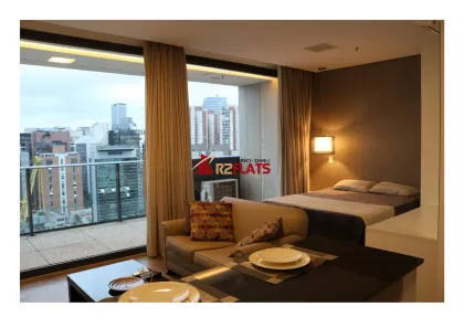 Flat com 1 Quarto para alugar, 42m² no Vila Olímpia, São Paulo