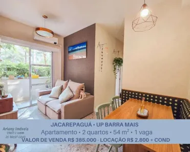 Apartamento com 2 Quartos para venda ou aluguel, 54m² no Anil, Rio de Janeiro