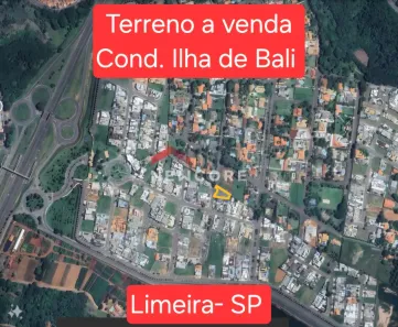 Lote/Terreno à venda, 75m² no Residencial Ilha de Bali, Limeira