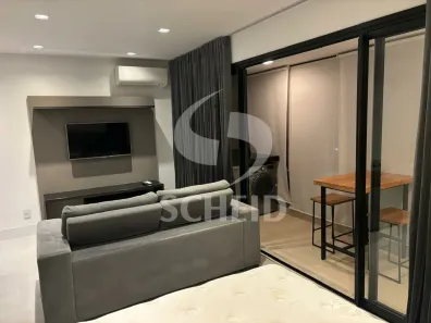 Apartamento com 1 Quarto para alugar, 37m² no Campo Belo, São Paulo
