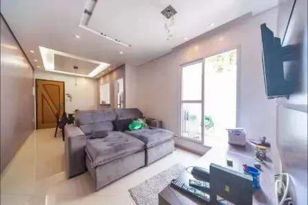 Apartamento com 2 Quartos para alugar, 92m² no Vila Alzira, Santo André