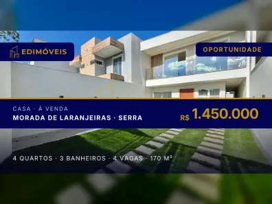 Casa com 4 Quartos à venda, 170m² no Morada de Laranjeiras, Serra