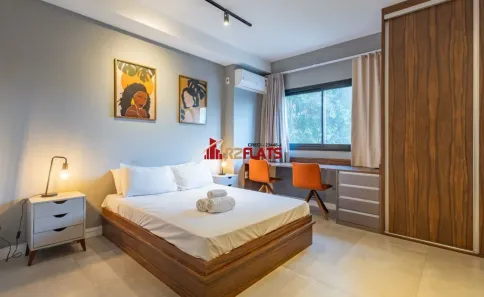 Flat com 1 Quarto à venda, 26m² no Indianópolis, São Paulo