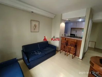 Apartamento com 1 Quarto para alugar, 42m² no Moema, São Paulo