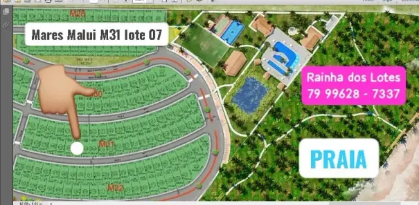 Lote/Terreno à venda, 200m² no , Barra dos Coqueiros